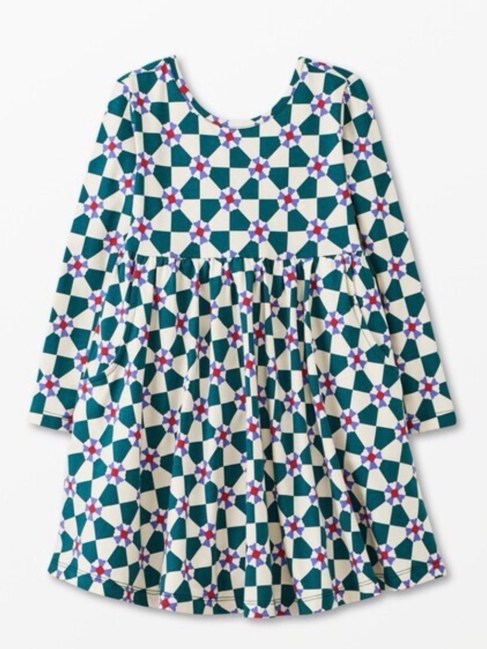 NWT Hanna Peppermint Swirl Skater Dress, Size 6-7